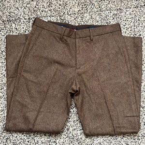 J.Crew Slim Bedford Wool-blend pant